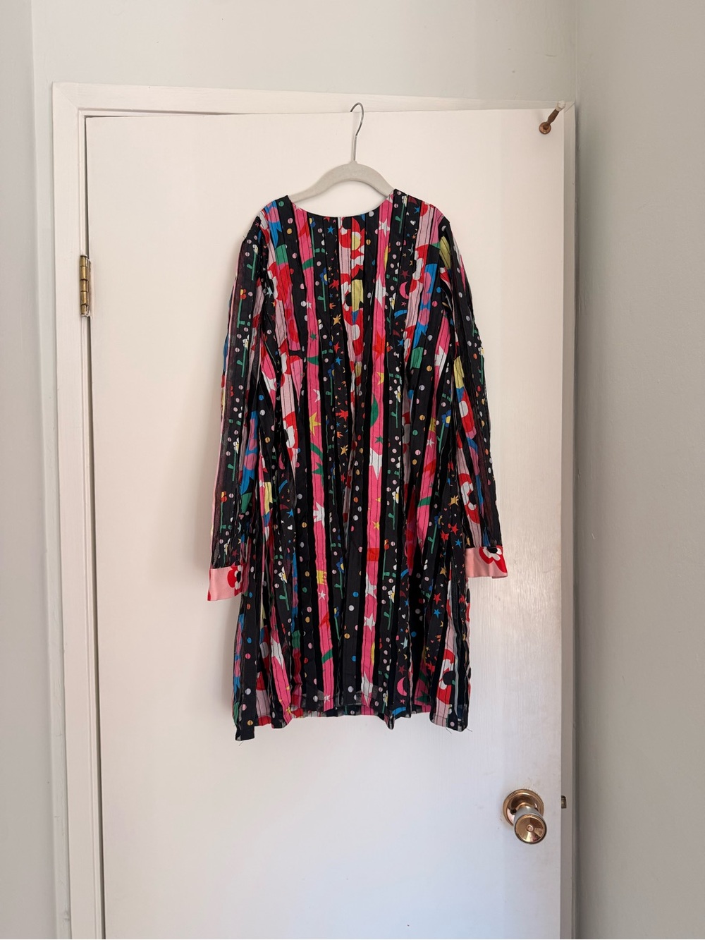 Stella McCartney Girls' Graphic Print Pleated Dress